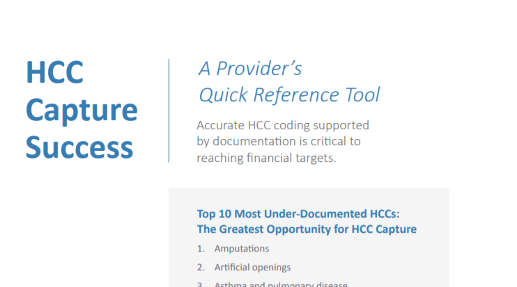 Provider HCC Quick Reference Tool