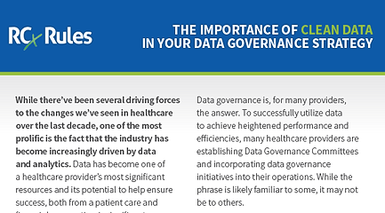 The Importance of Clean Data in Your Data Governance Strategy